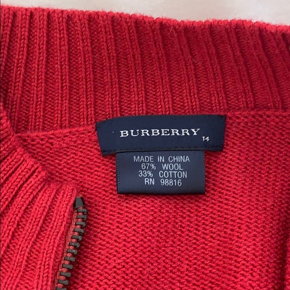 BURBERRY SWEATER - Picture 6 of 8